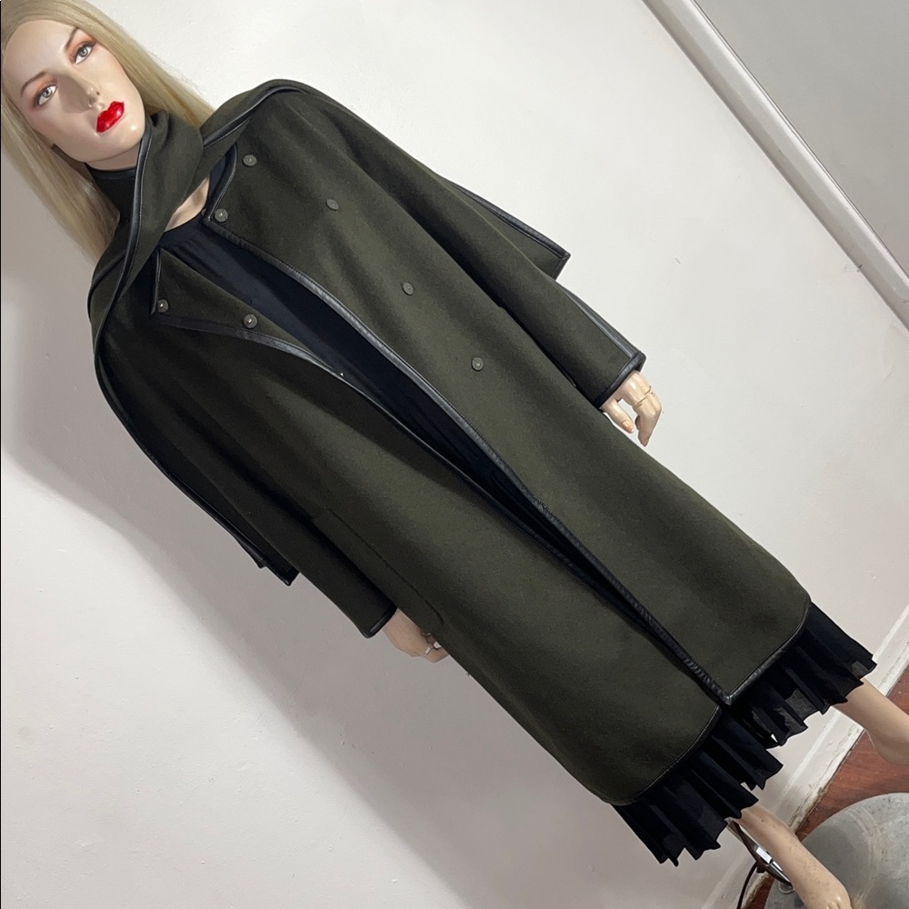 Mango Dark Green Women's Coat